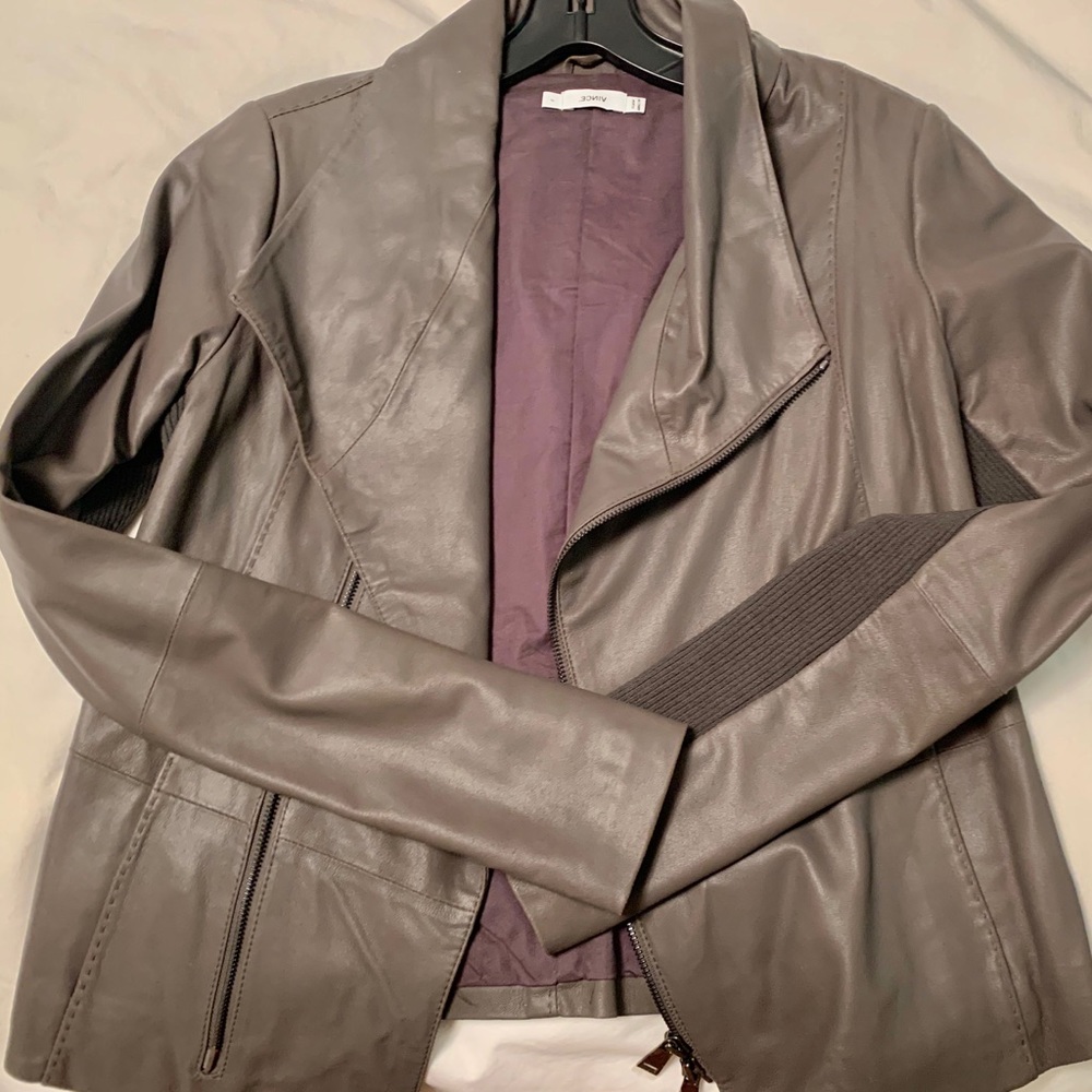 Vince leather jacket